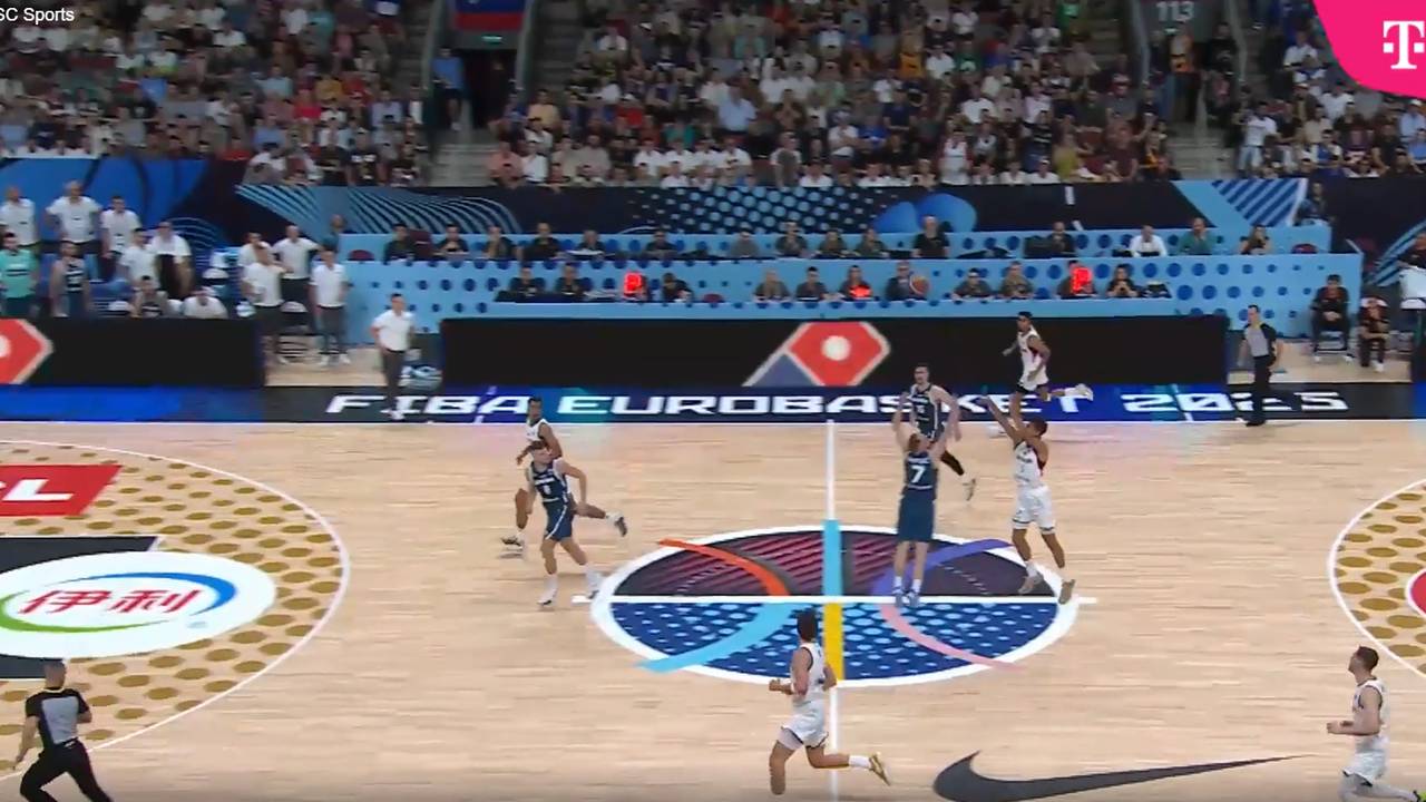 Deutschland ringt Doncic nieder