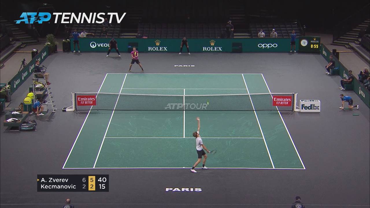 Zverev marschiert ins Achtelfinale