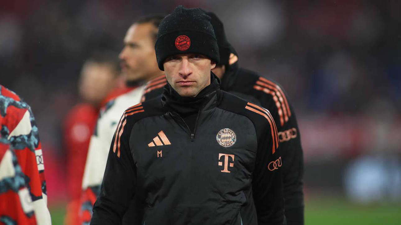 Thomas Müller war während des Interviews sprachlos