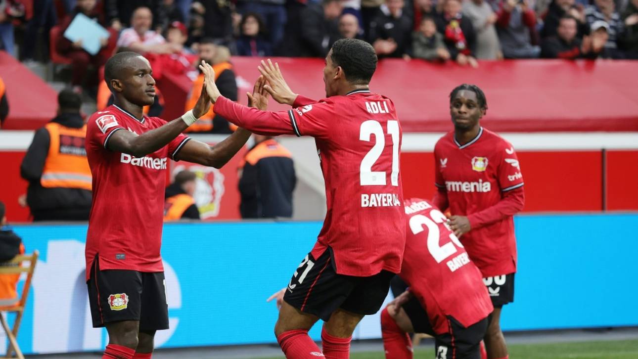 Effektive Werkself setzt Aufholjagd gegen RB fort