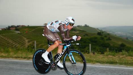 Patrick Gretsch wurde 2004 Weltmeister bei den Junioren im Einzelzeitfahren-2014 Giro d'Italia - Stage Twelve