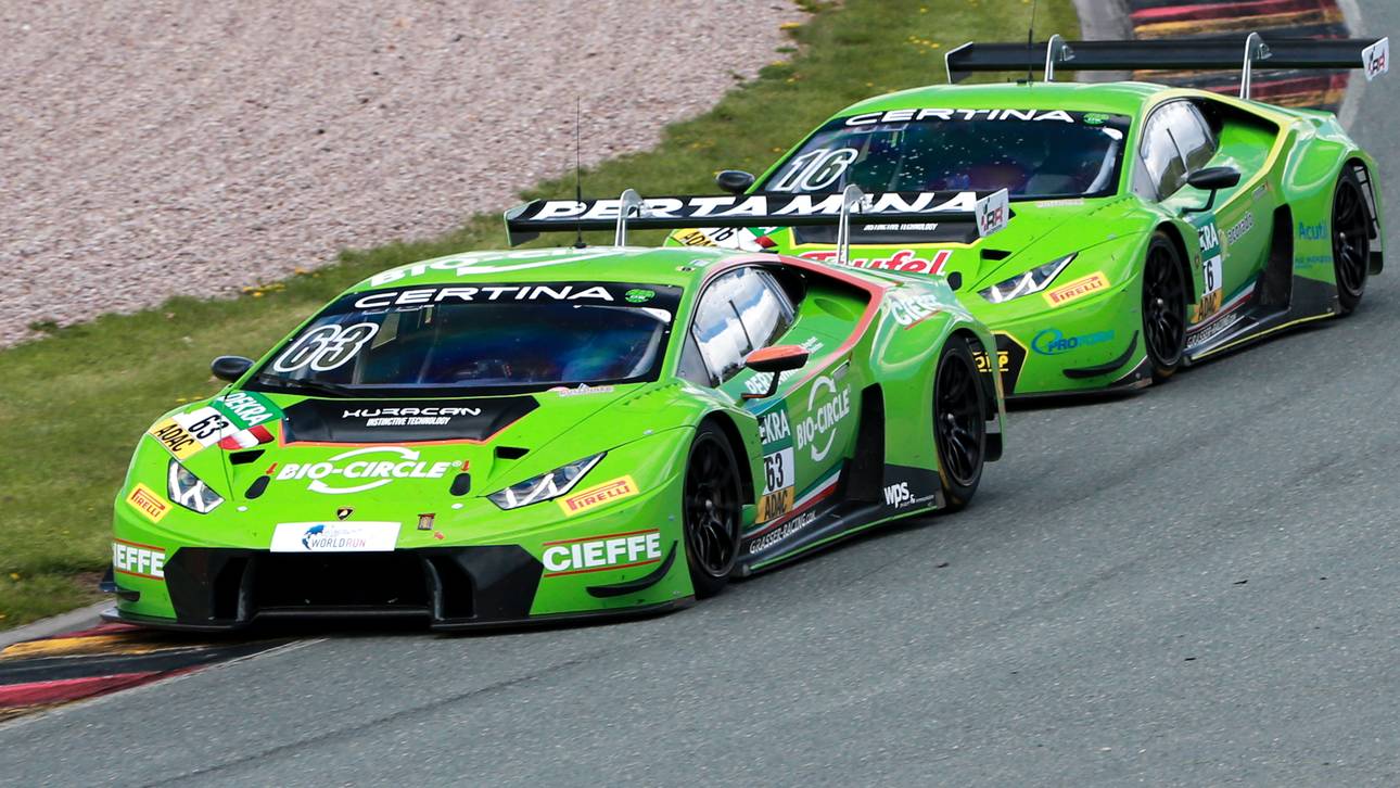 Lamborghini holt Pole am Sachsenring