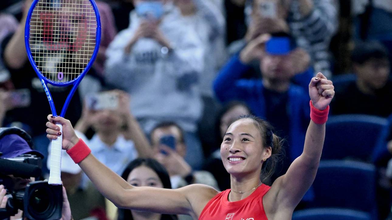 Tennis-Olympiasiegerin Zheng holt den Titel in Peking