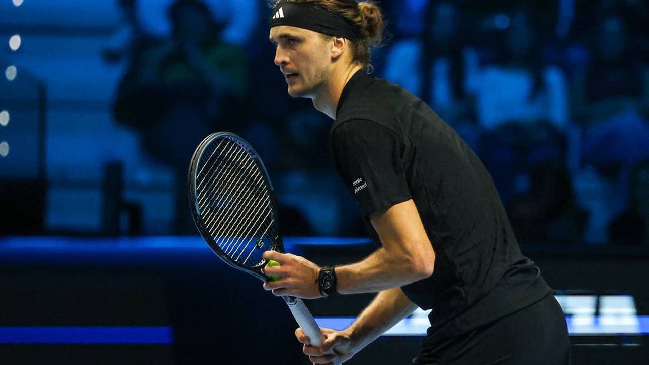 Zverev bei den ATP-Finals in Turin 