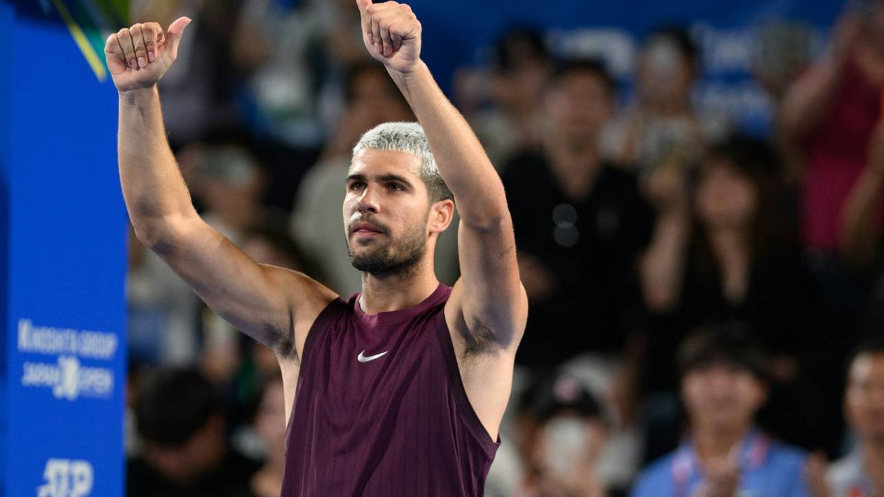 Alcaraz spielt um nächsten Titel