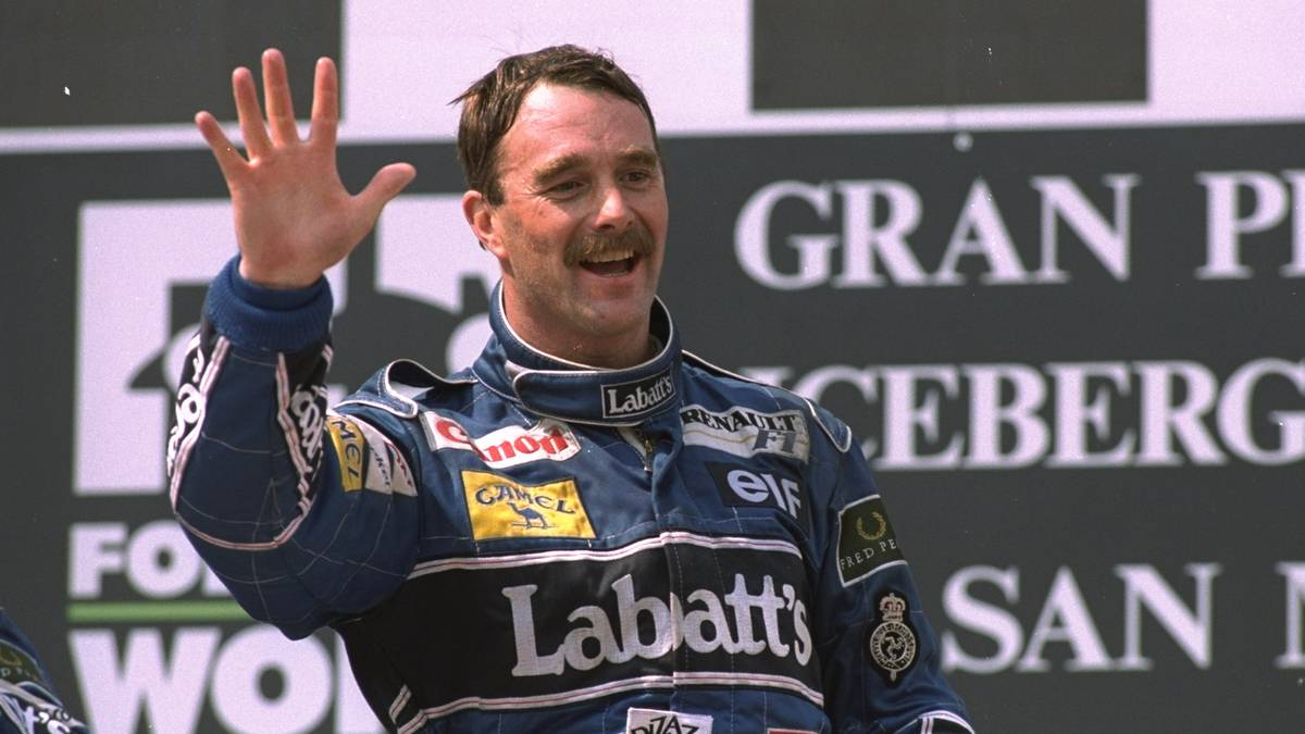 PLATZ 14 - NIGEL MANSELL (1 WM-Titel, 31 Grand-Prix-Siege): Trotz der starken Konkurrenz von Nelson Piquet, Ayrton Senna und Alain Prost holte Mansell 31 Formel-1-Siege. Wegen seiner riskanten Fahrweise und unüberlegten Manöver gab es aber immer wieder Kritik
