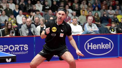 Timo Boll hat seine internationale Karriere beendet