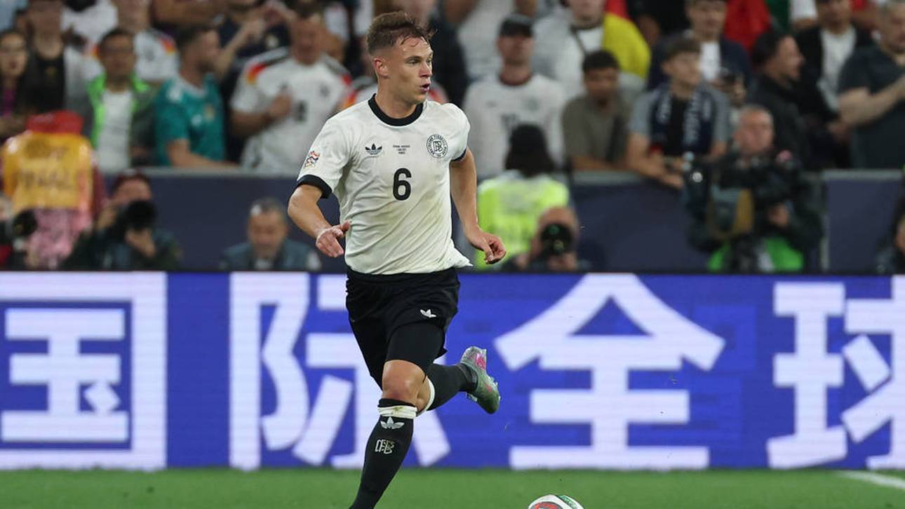 DFB-Kapitän Joshua Kimmich bestreitet gegen Frankreich sein 101. Länderspiel