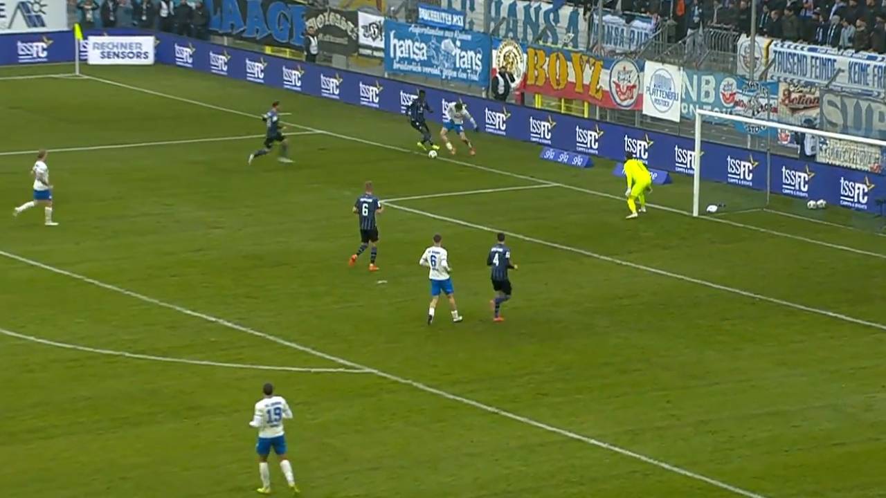 SV Waldhof Mannheim - Hansa Rostock | Highlights der 3. Liga im Video