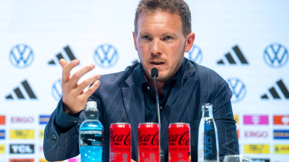 Julian Nagelsmann sprach auf der PK über seinen deutschen EM-Kader