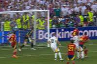 Im Viertelfinale der UEFA EURO 2024 trennen Deutschland gegen Spanien Zentimeter von einem möglichen Elfmeterschießen.