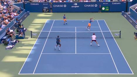 Kevin Krawietz und Tim Pütz fehlt nur noch ein Sieg zur Krönung ihrer Karriere als Tennis-Doppel. Das deutsche Davis-Cup-Duo steht am Samstag im Finale der US Open.