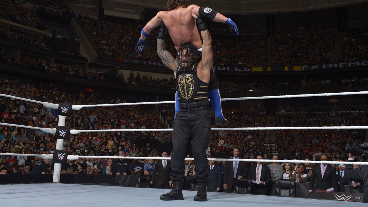 Es ist ein Duell der Gegensätze: Auf der einen Seite die rohe Kraft von Reigns