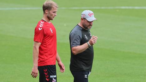 Sebastian Andersson ist verwundert über Steffen Baumgart. Der Stürmer kann Aussagen des Trainers nicht nachvollziehen.