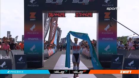 Wie schnell geht eine Triathlon-Langdistanz? Kristian Blummenfelt will die 7-Stunden-Marke mit Windschatten-Freigabe brechen, die Frauen kämpfen um die Sub8-Marke.