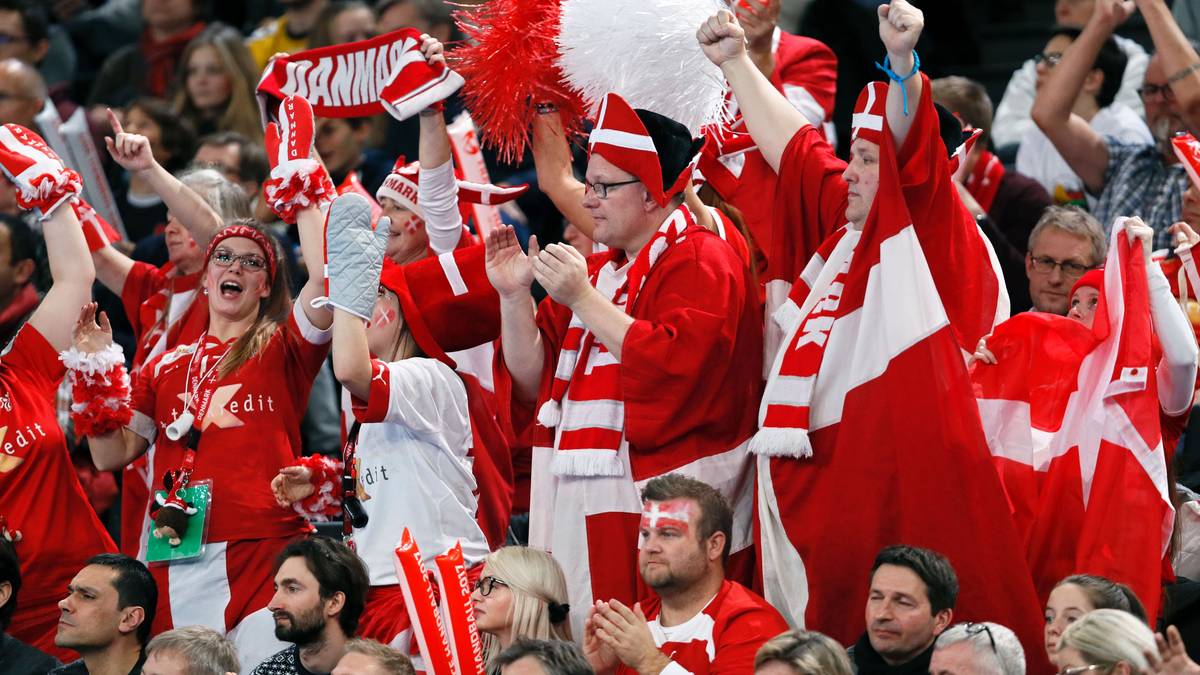 Dänemark eine Handball-Nation. Dementsprechend groß ist das Fan-Interesse am Olympiasieger