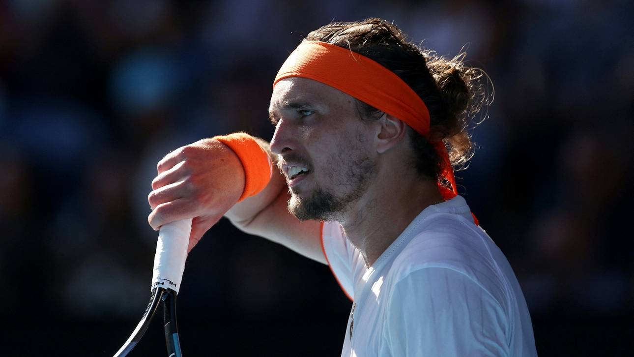 Der deutsche Tennisspieler Alexander Zverev 