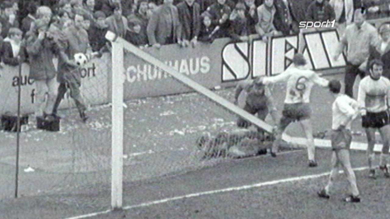 Als am Bökelberg der Pfosten brach