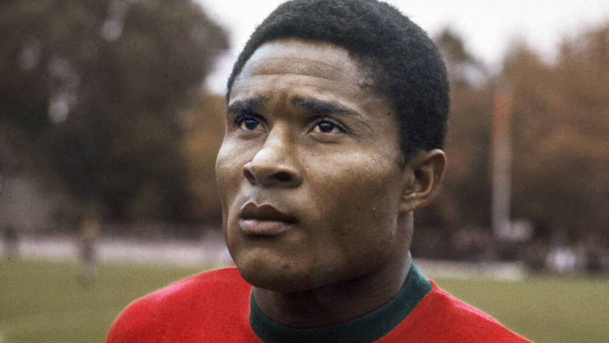 Eusébio wurde 1966 WM-Torschützenkönig
