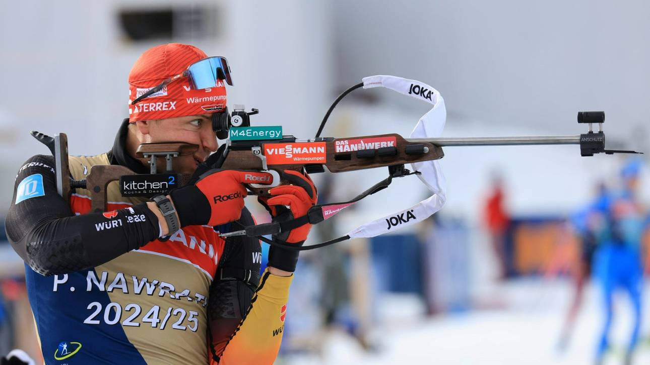 Besondere Grüße für Biathleten