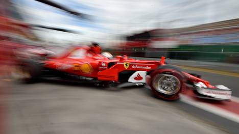 Bei Sebastian Vettel und Ferrari läuft es noch nicht wie gewünscht