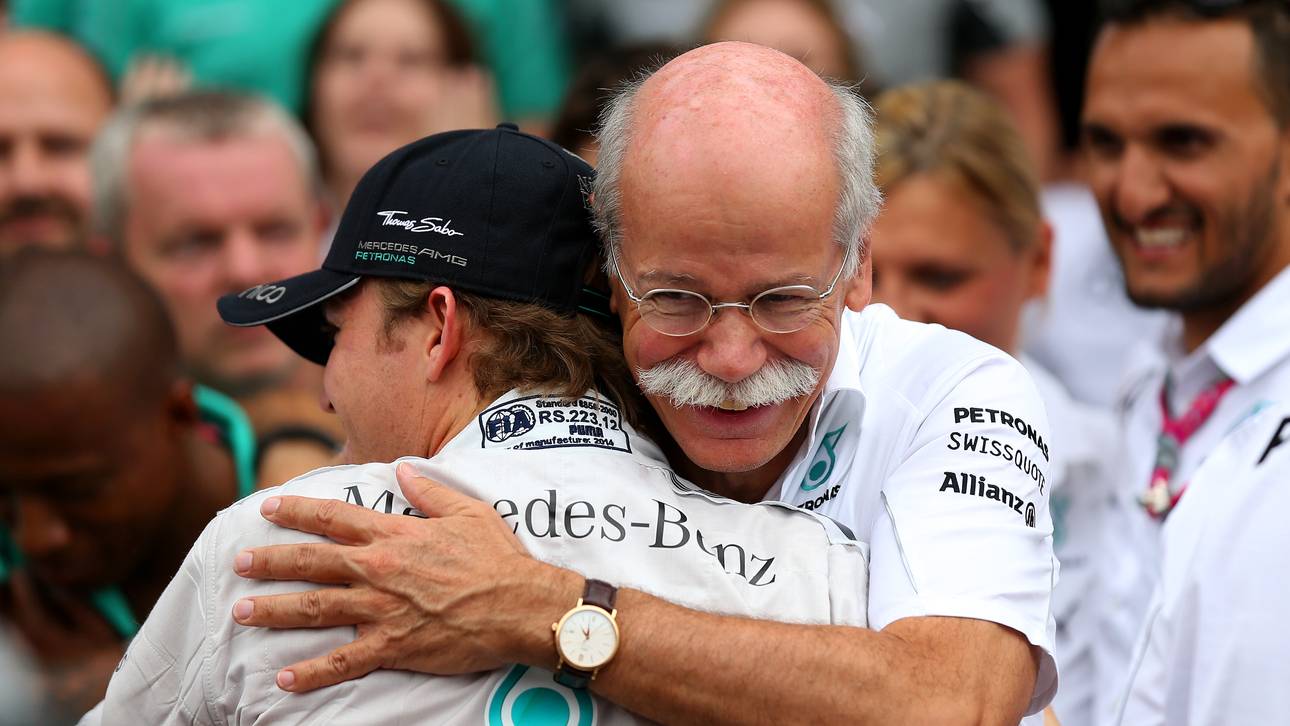 Rosberg-Rücktritt: Zetsche war nackt