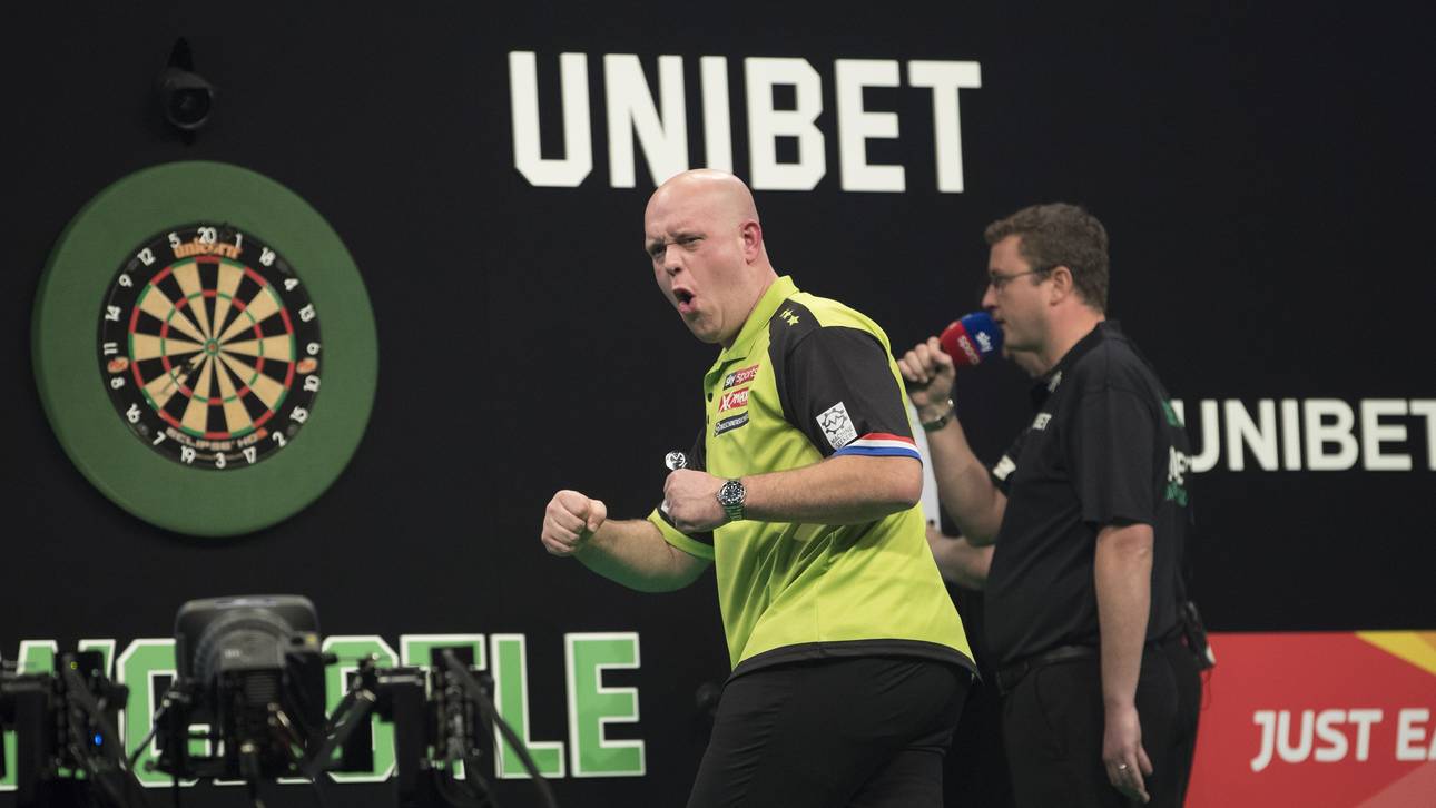 Van Gerwen siegt im Auftakt-Kracher