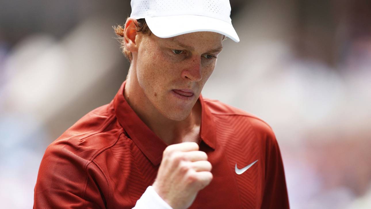 Sinner jubelt in New York