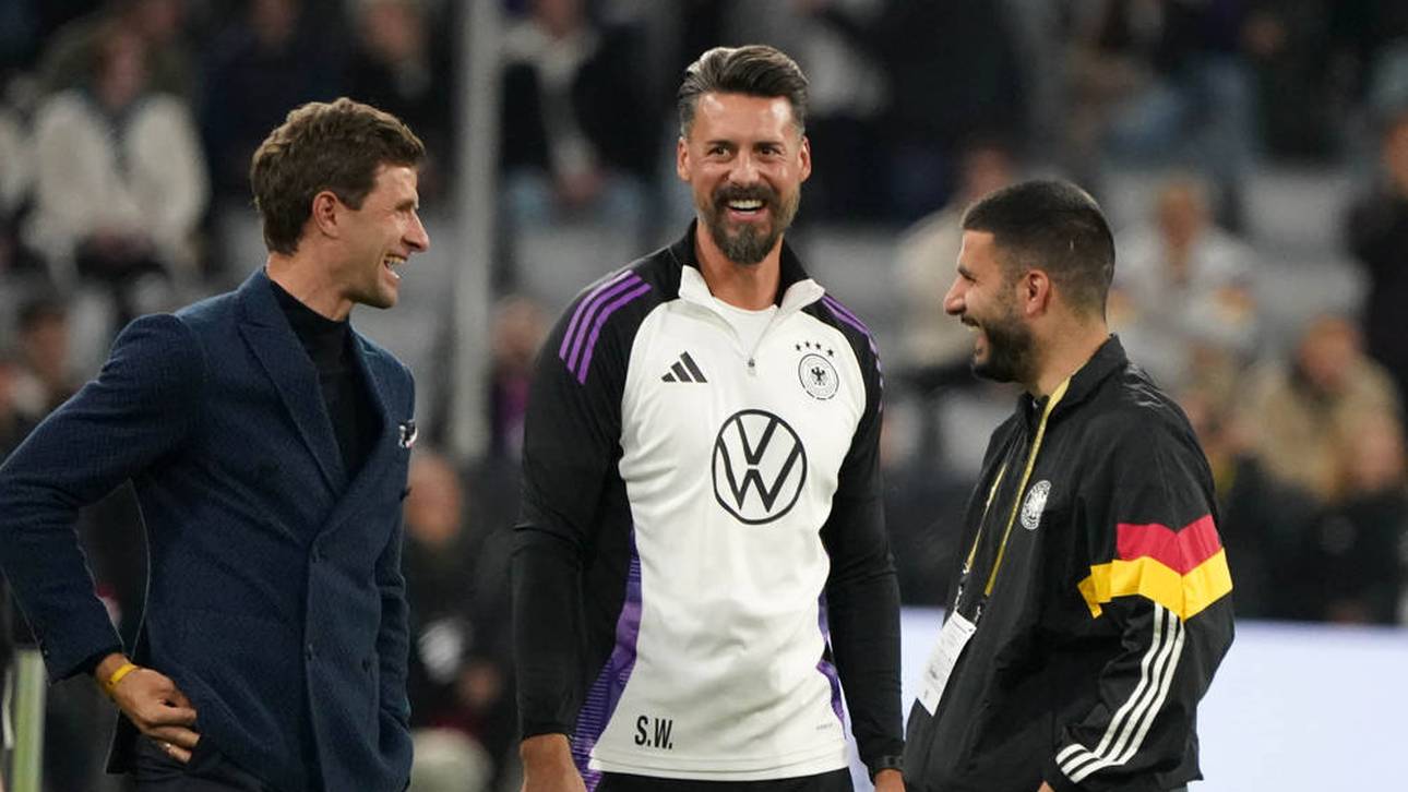 Sandro Wagner macht sein letztes Spiel als Co-Trainer