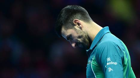 Halbfinale in Gefahr für Novak Djokovic