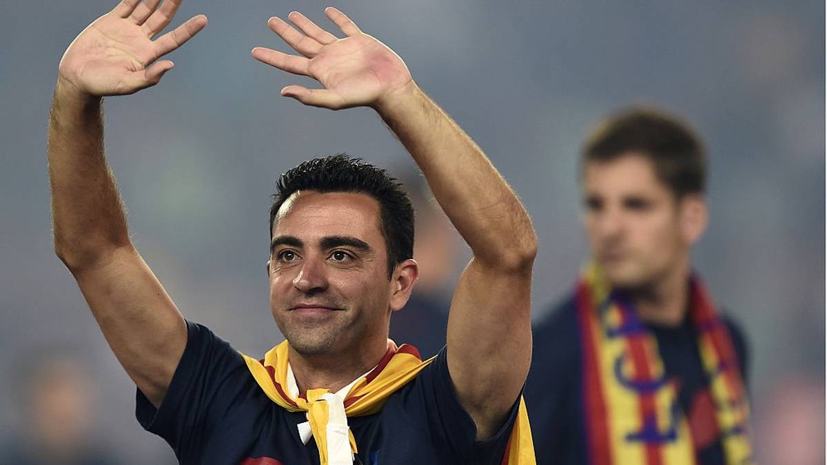 XAVI (1998-2015): Der Rekordspieler hat über 550 Pflichtspiele für Barca absolviert, mehr als jeder andere zuvor. Im Alter von elf Jahren fing er in Barcas Talentschmiede "La Masia“ an