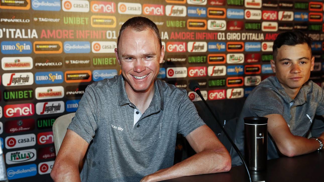 Der Start von Superstar Chris Froome beim Giro d'Italia steht unter besonderen Vorzeichen