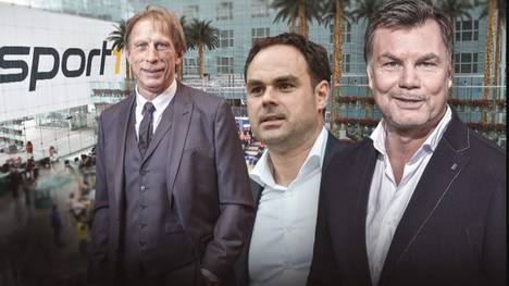 Der CHECK24 Doppelpass vom 26. April mit Ex-Trainer Christoph Daum und dem ehemaligen Fortuna-Boss Robert Schäfer.