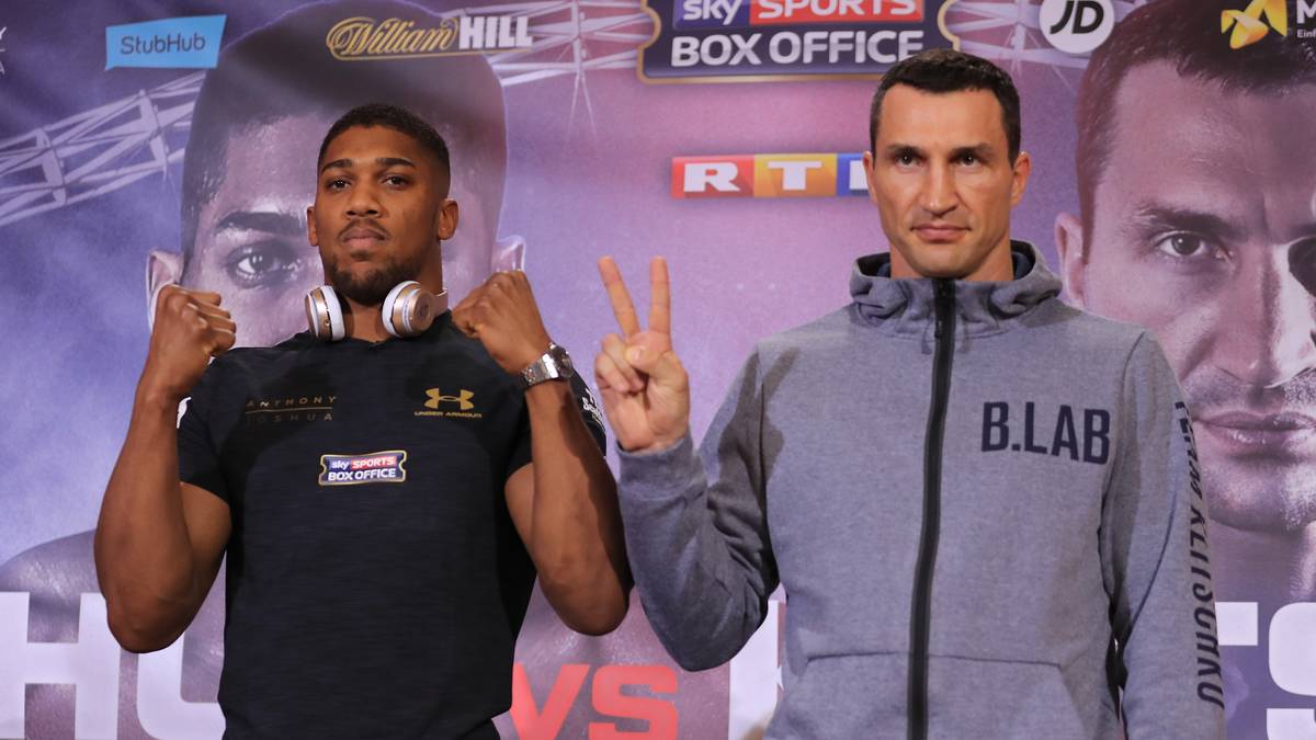 Die Begeisterung vor dem Box-Kampf der Superlative zwischen Wladimir Klitschko und Anthony Joshua am Samstag (ab 22 Uhr im LIVETICKER) ist riesig, das Wembley-Stadion ausverkauft. Doch wo reiht sich Klitschkos Kampf in die Liste der höchsten Zuschauerzahlen im Boxen ein? SPORT1 stellt die Kämpfe mit der größten Massenanziehung vor