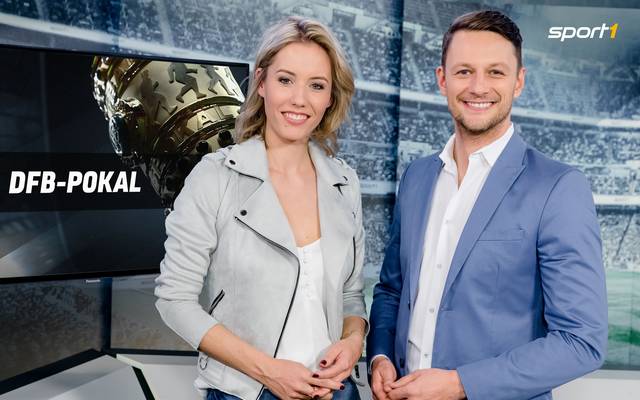 Laura Papendick Und Jochen Stutzky Prasentieren Dfb Pokal Auf Sport1