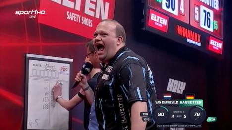 Zusammenfassung der Spiele mit deutscher Beteiligung beim German Darts Grand Prix in München: Marcel Hausotter besiegt Raymond van Barneveld, Ricardo Pietreczko setzt sich gegen Ian White durch und Niko Springer gewinnt das Duell gegen Jan Schmidt. 