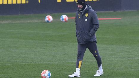 Marco Rose und seine Mannschaft arbeiten im Training stark an ihren Defiziten. Eines davon ist die Defensiv-Schwäche des BVBs. 