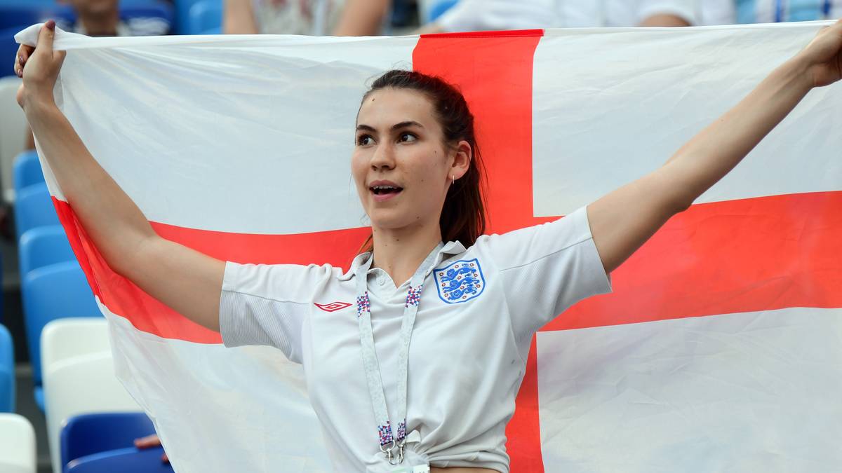 Diese Engländerin hat Grund zur Freude, schließlich hat ihr Team gegen Panama mit 6:1 gewonnen