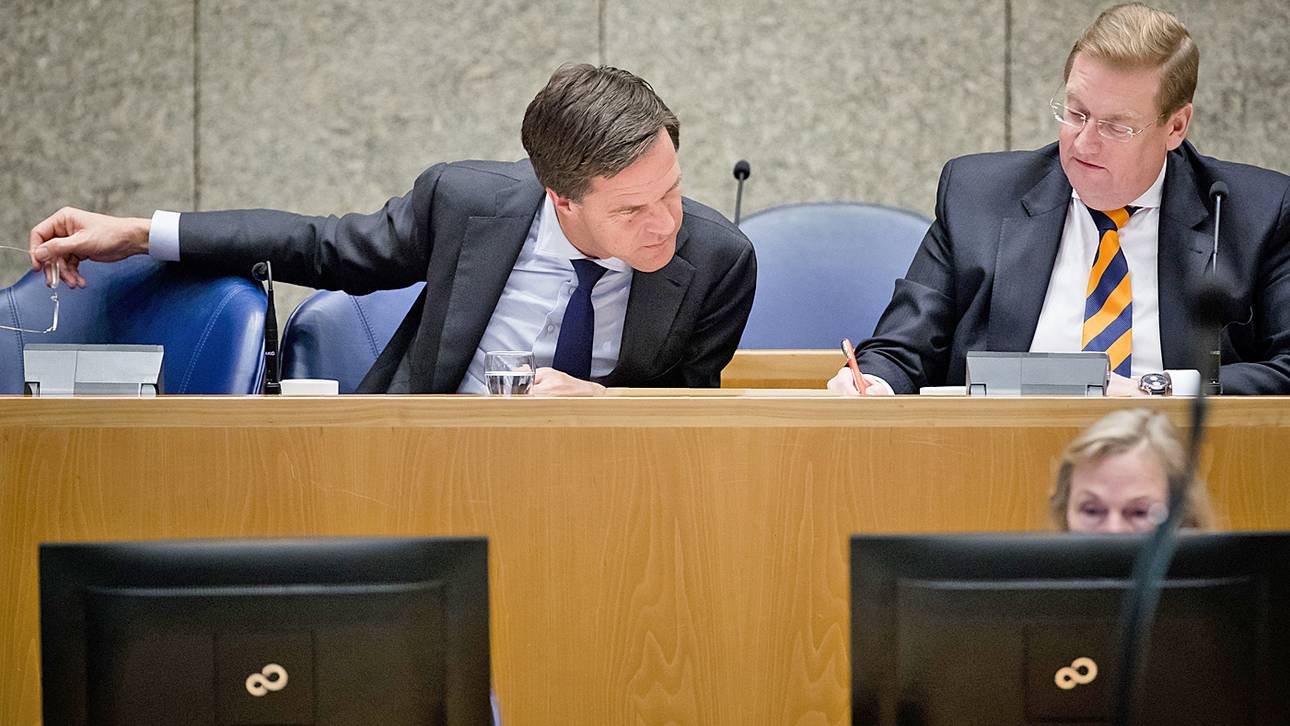 Oranje-Siege stören Kabinettssitzung