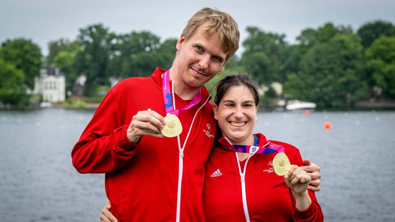 Erste Medaillen für das deutsche Team
