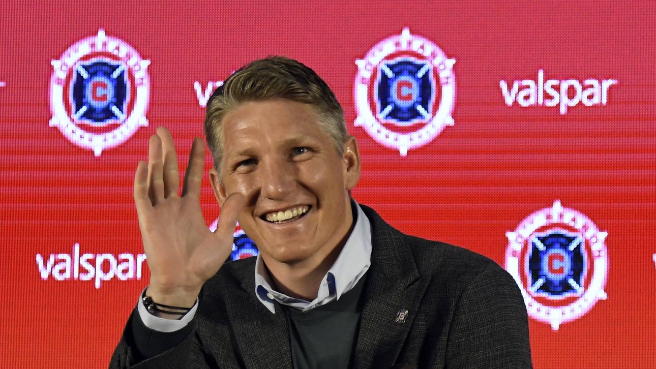 Schweinsteiger modelt in Chicago