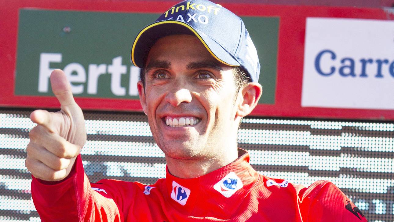 Contador verteidigt Rotes Trikot