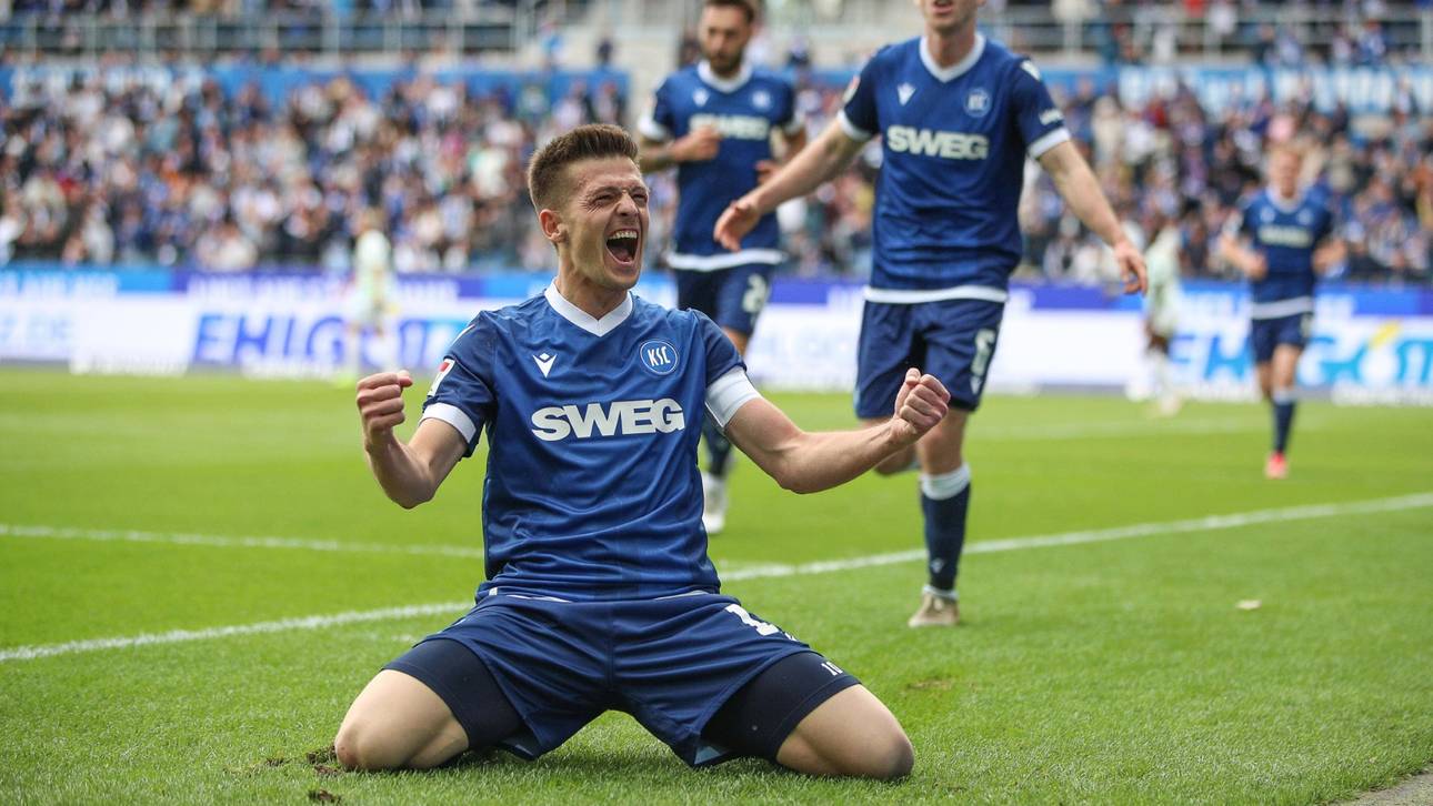 Wanitzek gehört zu den Leistungsträgern beim KSC