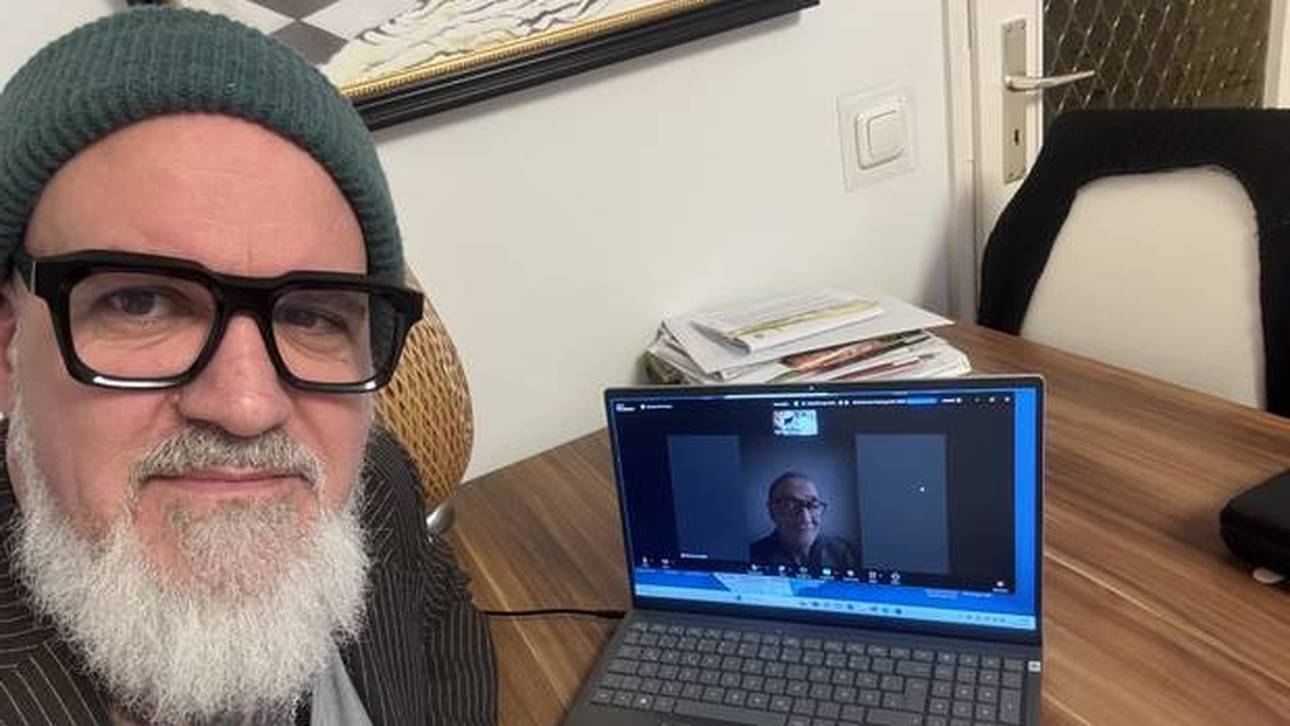 SPORT1-Reporter Reinhard Franke führte das Interview mit Peter Lohmeyer