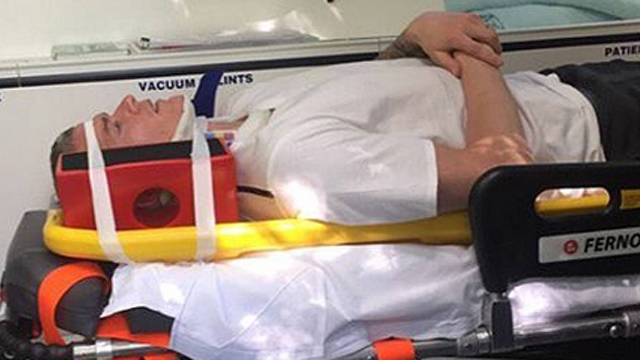 Spielerfrau schockt mit Unfall-Fotos