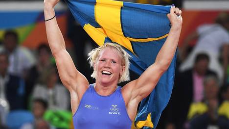 Jenny Fransson holte bei Olympia 2016 die Bronzemedaille im Ringen