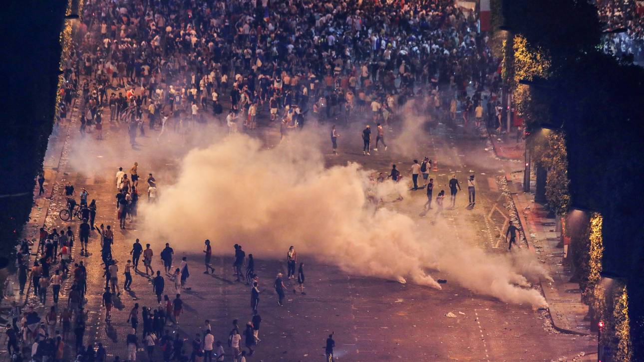 Randale in Frankreich nach WM-Sieg