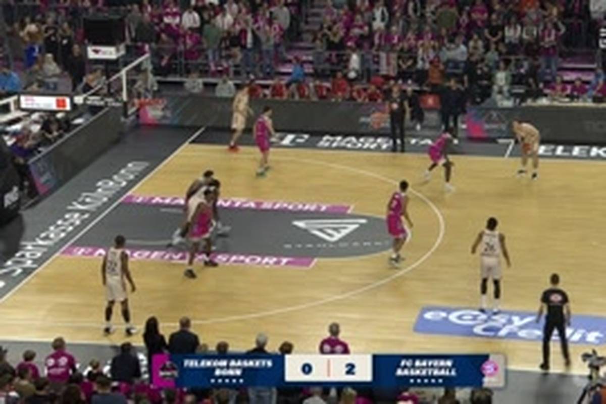 Spiel Highlights zu Telekom Baskets Bonn - FC Bayern München Basketball