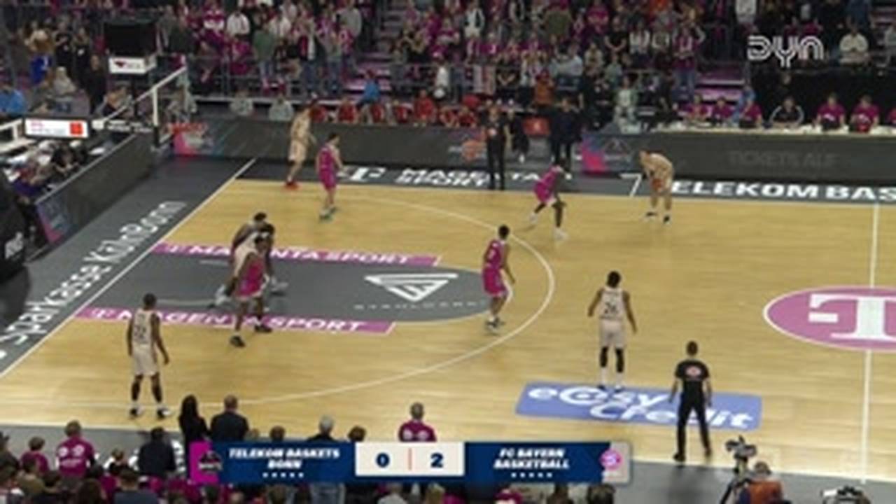Telekom Baskets Bonn - FC Bayern München Basketball | BBL-Highlights im Video