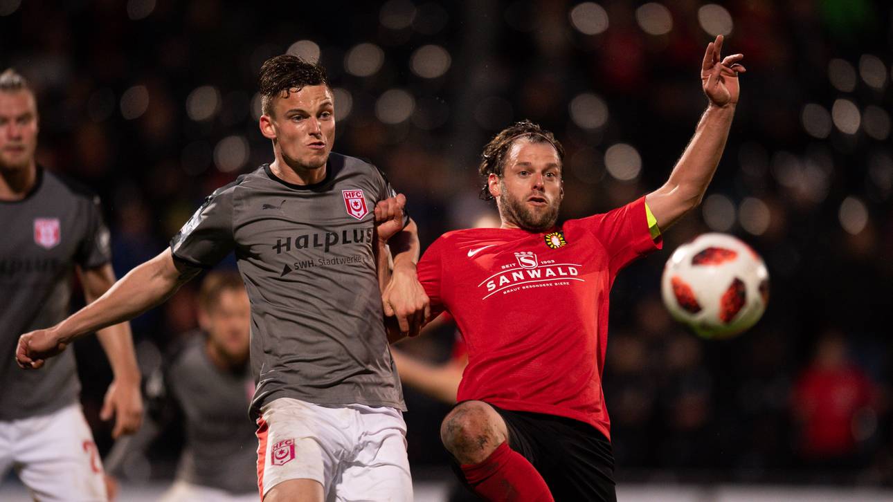 Dämpfer für Halle im Aufstiegskampf